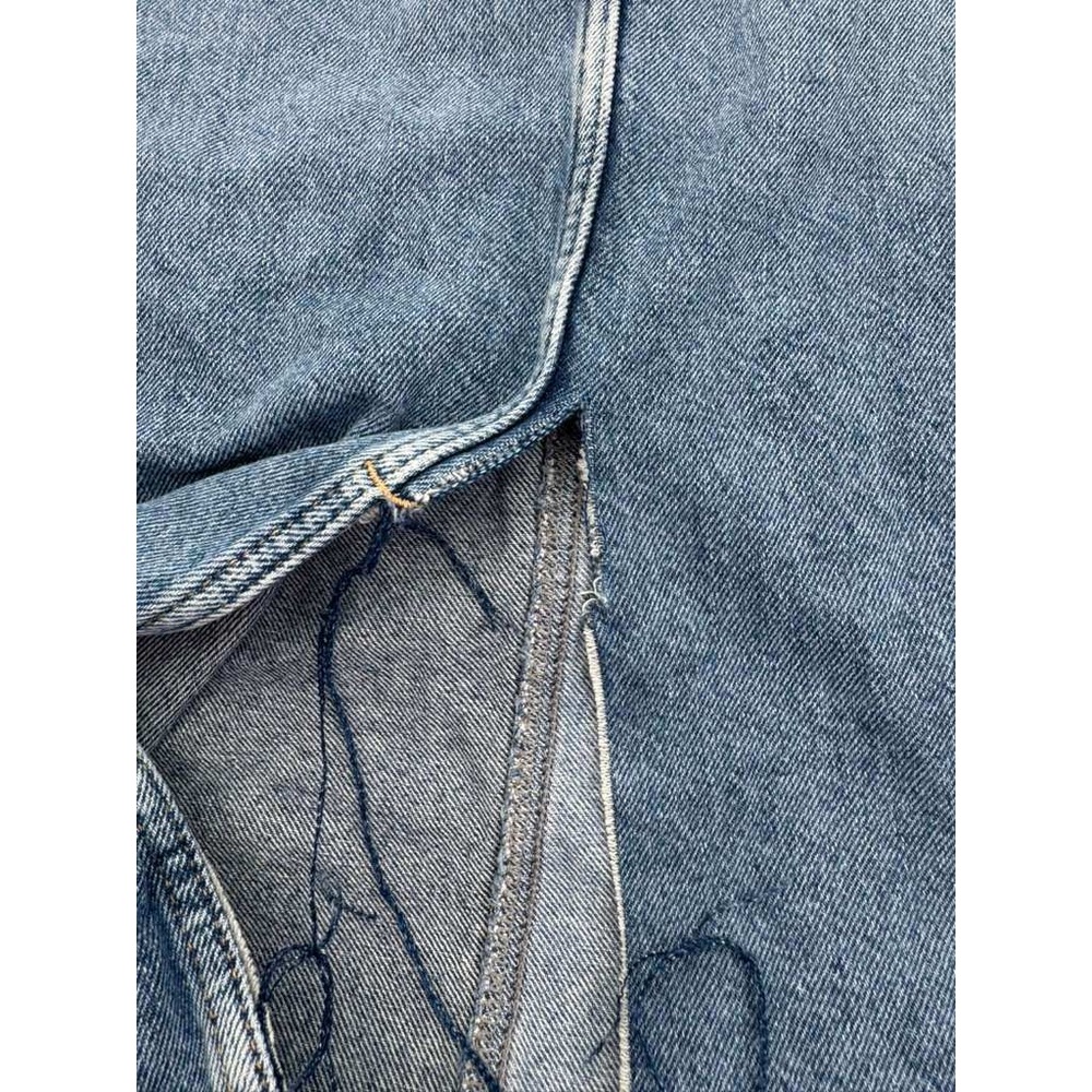 ZARA Denim Maxi Skirt Size XS New With Tag‎ Needs Minor Repair $180 Retail - Picture 6 of 7